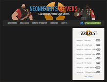 Tablet Screenshot of neonheightsservers.com